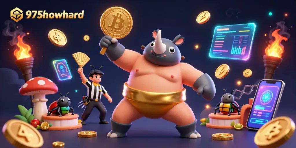 Experience thrilling gameplay at 975howard with the vibrant energy of gambling illustrated.